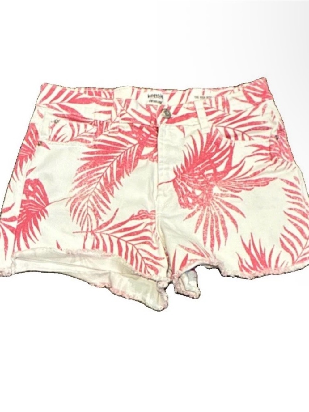 Kensie Vintage Luxe Women's High Rise with Tropical Print size 4/27